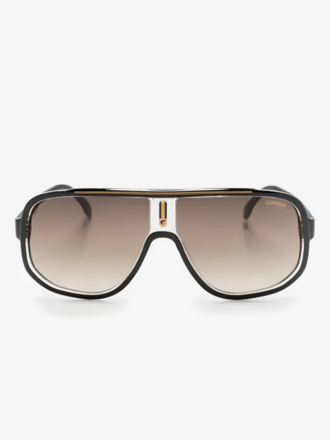 Carrera gradient-lenses pilot-frame sunglasses