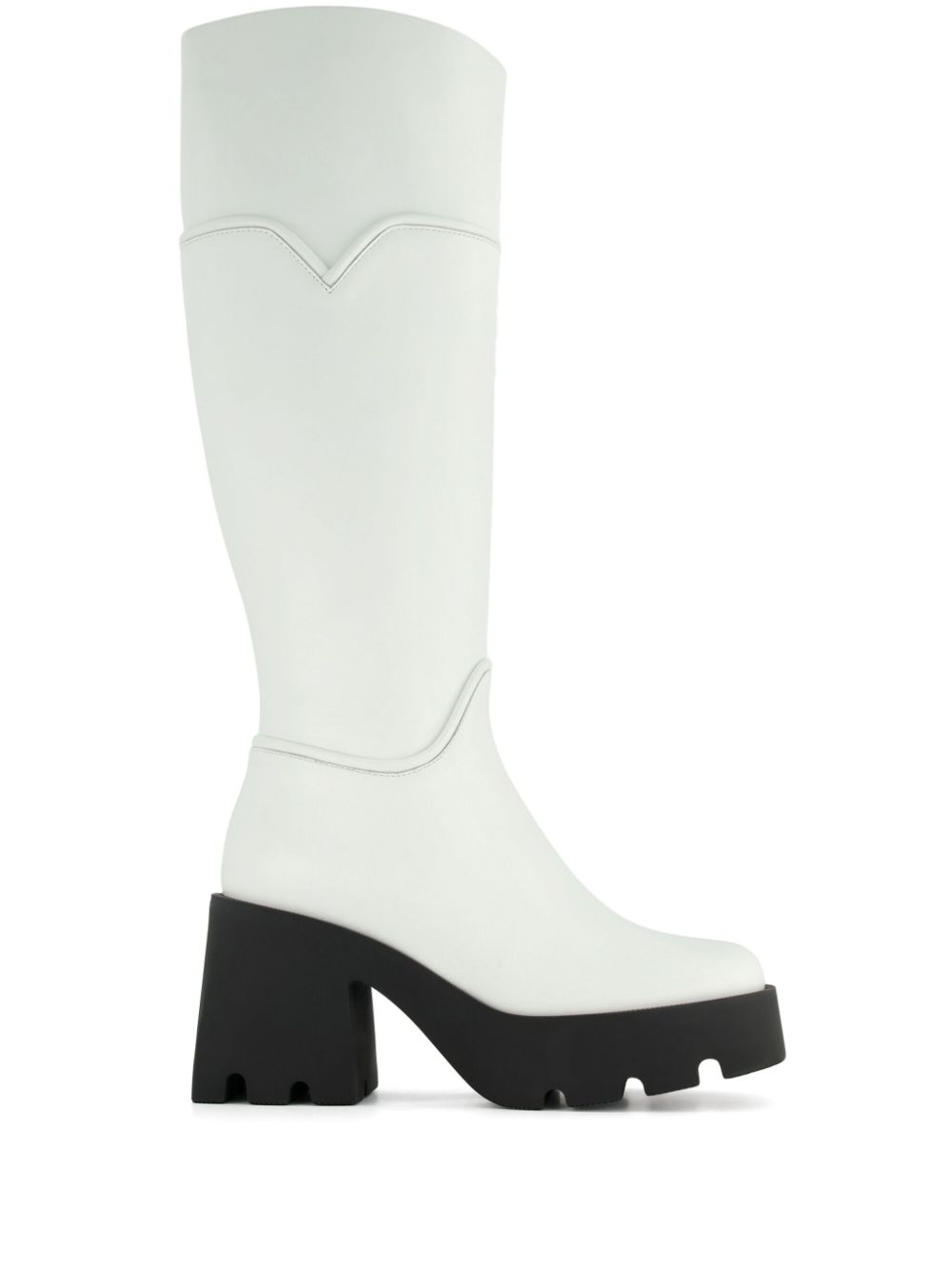 Nodaleto Bulla 90mm leather boots White