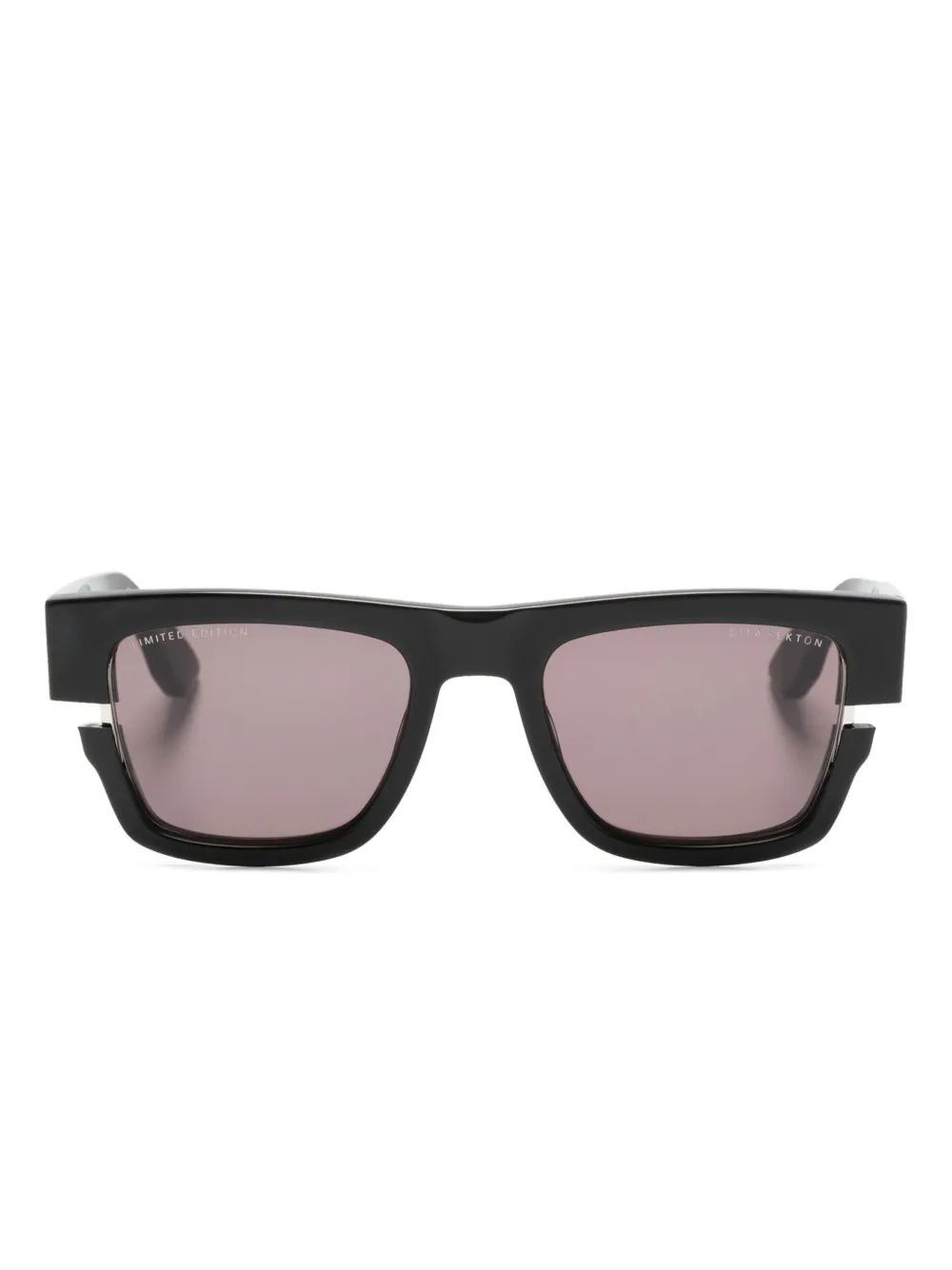 Dita Eyewear Bril met mat rechthoekig montuur Zwart