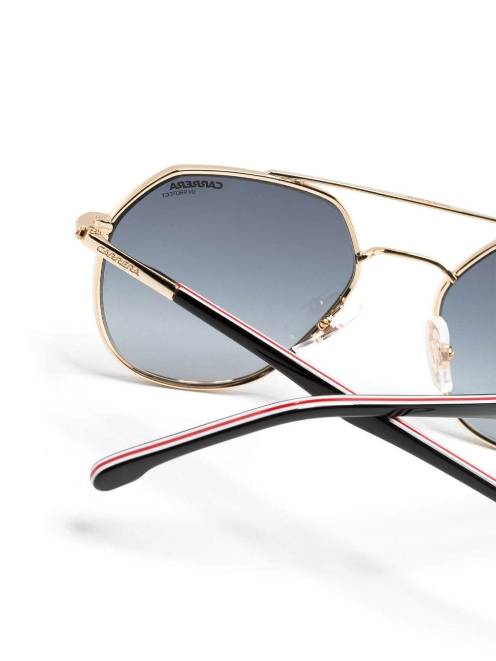 Carrera 303 S zonnebril met geometrisch montuur Goud