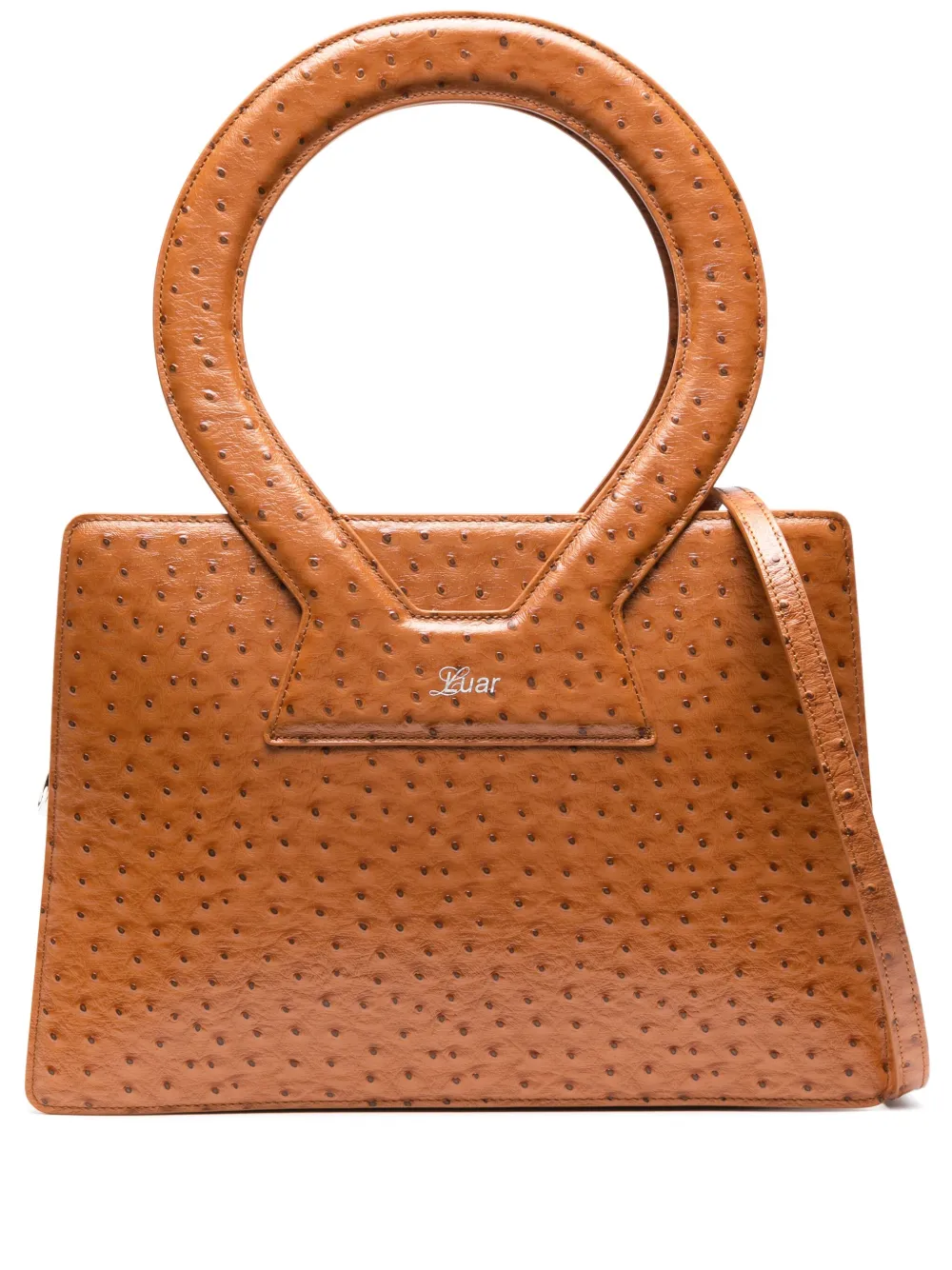 Ostrich skin online purse