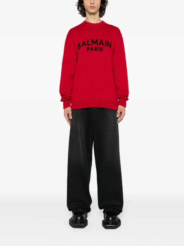 Pull discount balmain rouge