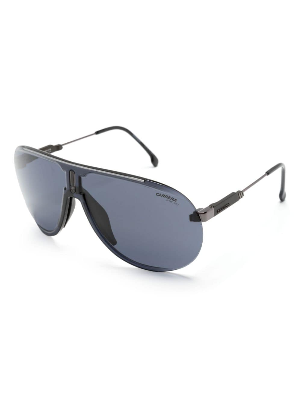 Image 2 of Carrera rimless pilot-frame sunglasses
