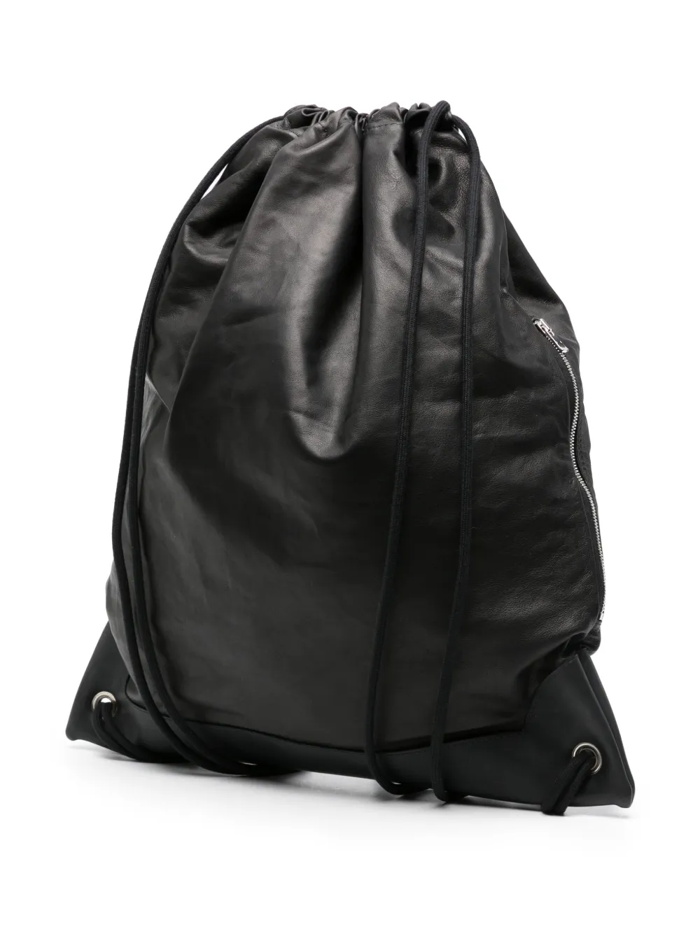 Guidi Za1 Leather Backpack In Black
