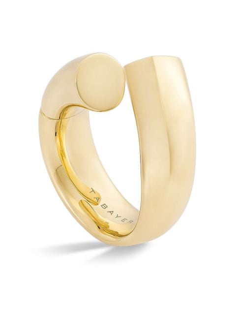 Tabayer 18kt yellow gold large Oera ring