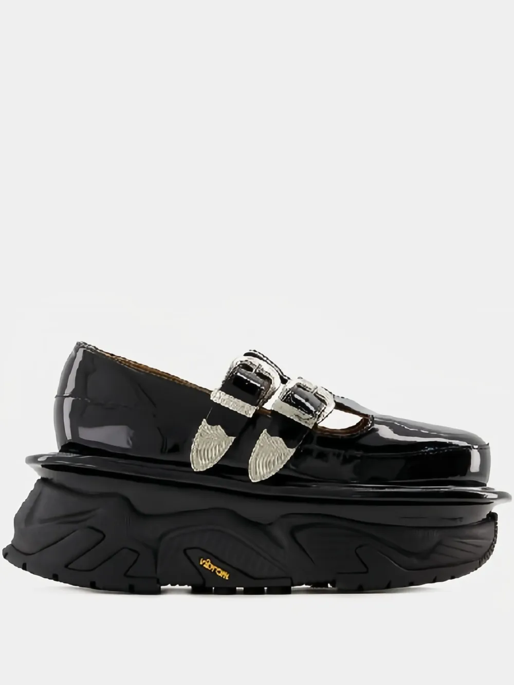 Toga Pulla platform loafers - Nero