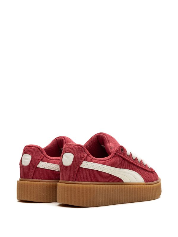 PUMA x Fenty Creeper Phatty Red White Sneakers Red FARFETCH AU