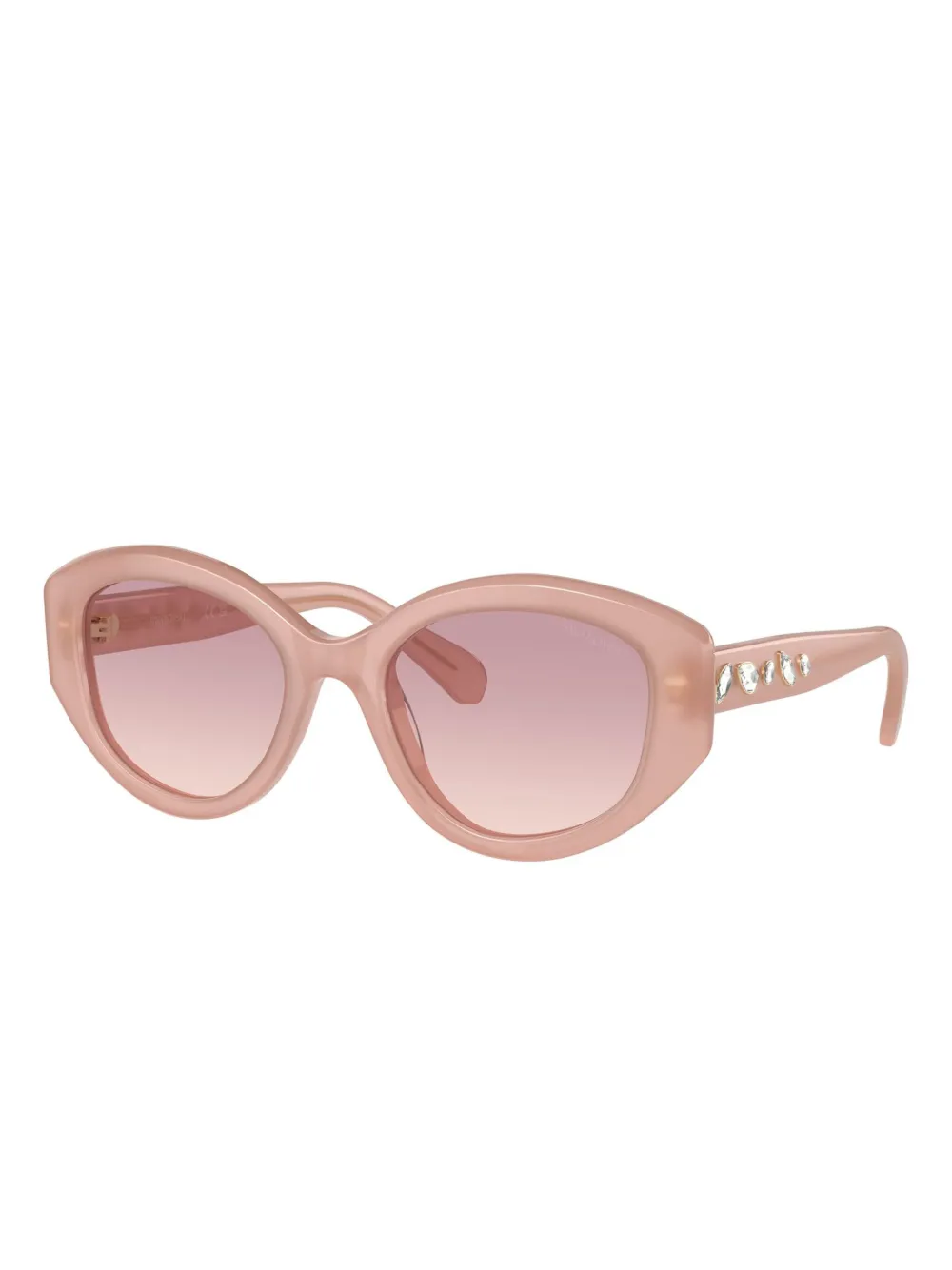 Swarovski Eyewear SK6005 zonnebril met cat-eye montuur - Roze