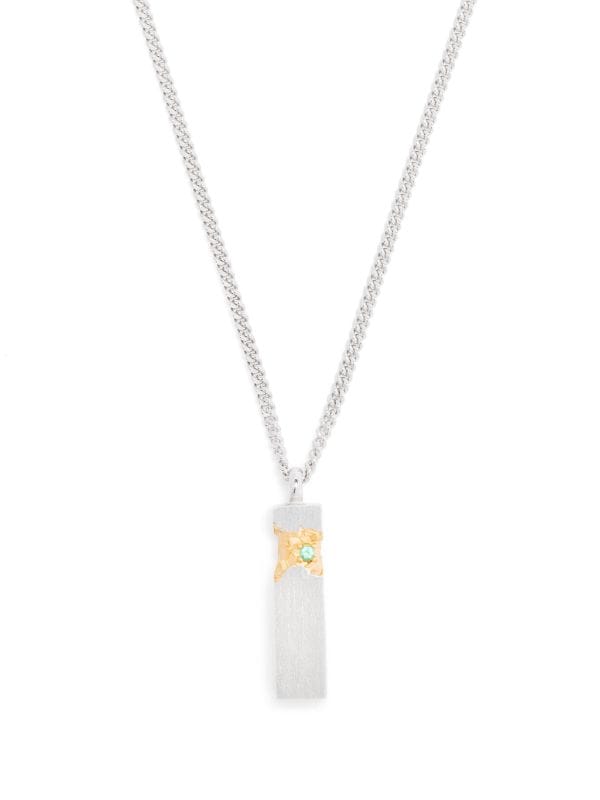 Tom Wood Mined Cube Pendant Necklace - Farfetch