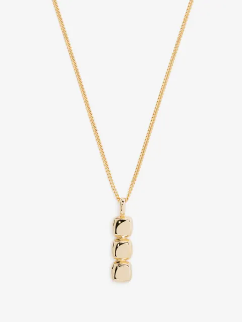 Tom Wood mini cushion pendant necklace