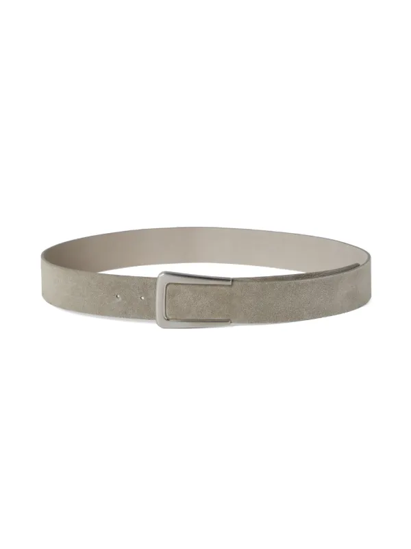 【送料&関税込】Brunello Cucinelli Suede Belt Monili suede belt in brown - Brunello Cucinelli | Mytheresa