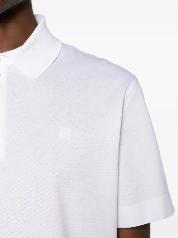 ポロシャツ Givenchy White Piquet Polo Shirt Givenchy White Piquet Polo Shirt | ModeSens