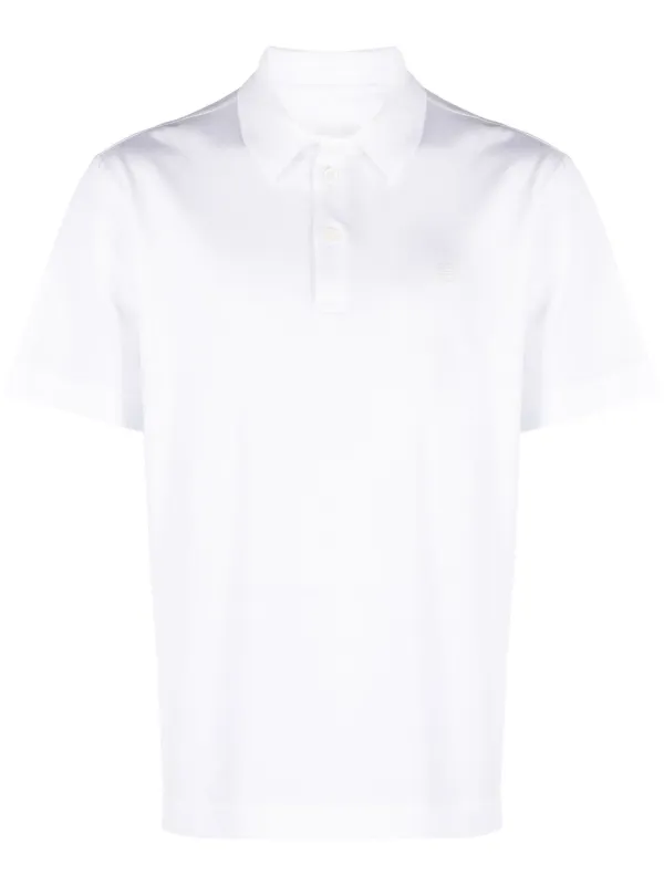 Farfetch Givenchy Polo Shirt White Givenchy Cotton Reverse Logo