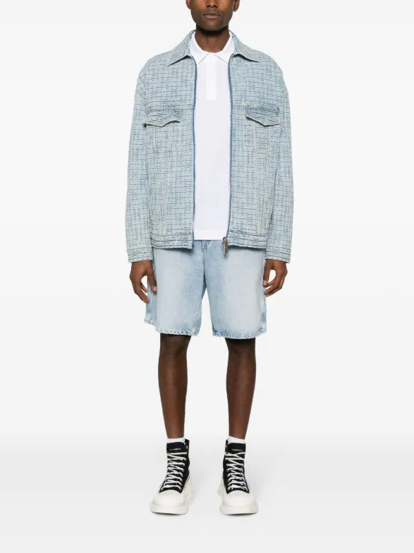 Givenchy 4G-embroidered Piqué Polo Shirt | White | FARFETCH