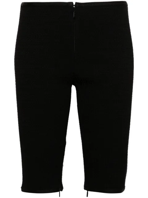 Gucci Gekreukte fietsshorts