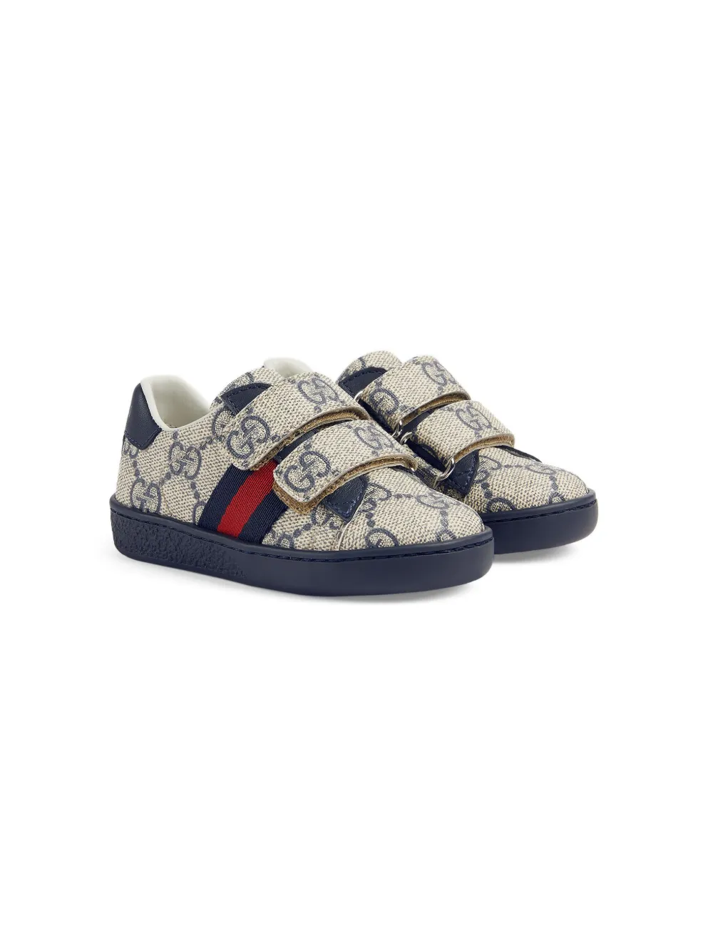 Gucci Kids ACE low-top sneakers Neutrals