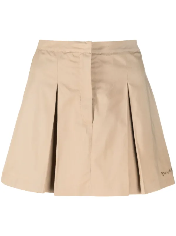 ミニスカート Sporty & Rich SS25 PLEATED MINI SKIRT (SK005620313WH01 48) Sporty & Rich Pleated skirt | Women's Clothing | Vitkac