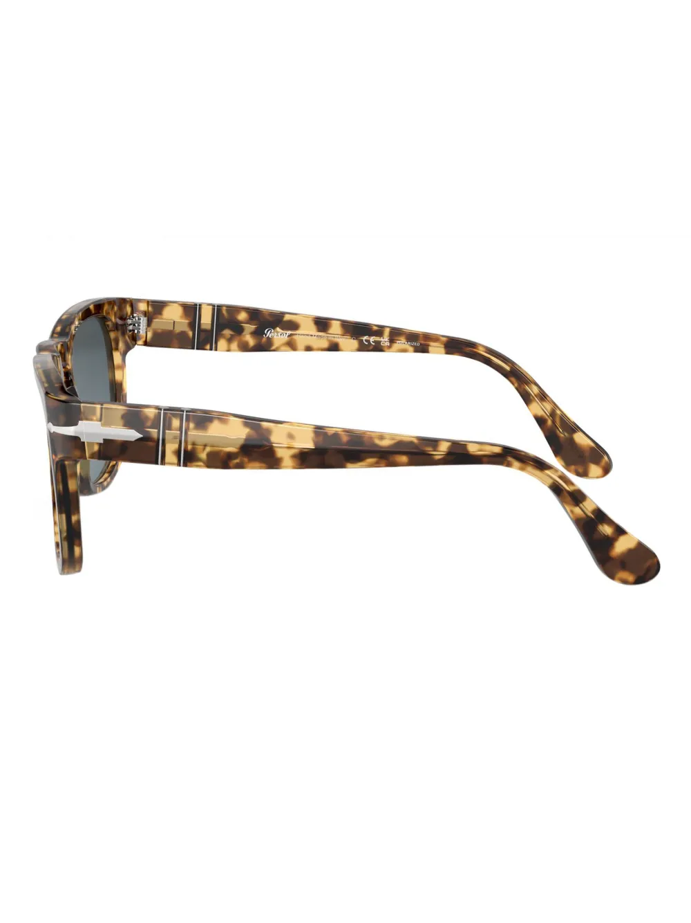 Persol Elio zonnebril met vierkant montuur Bruin
