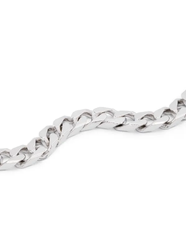 Tom Wood Frankie Sterling Silver Bracelet Silver FARFETCH OM