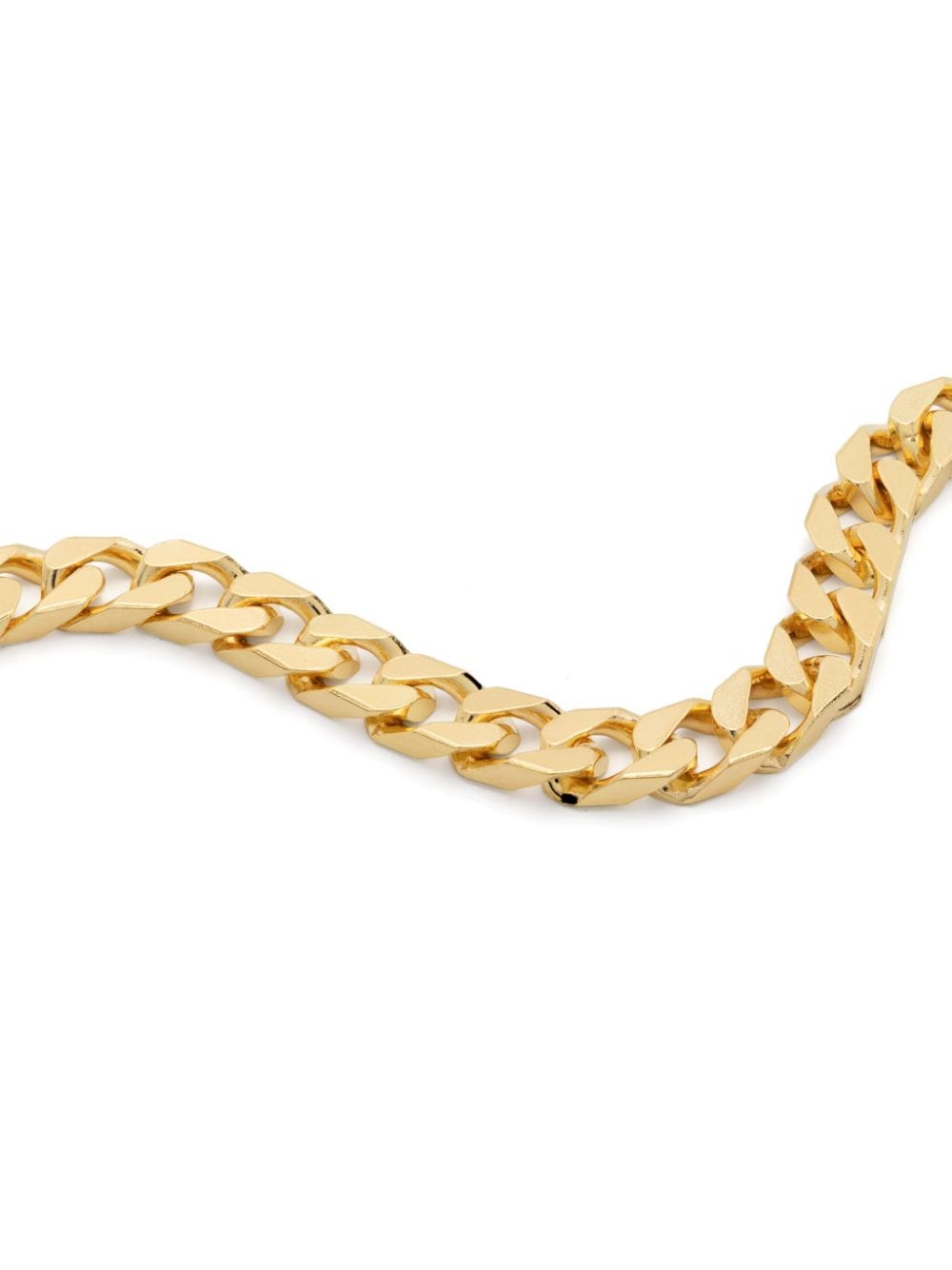 Shop Tom Wood Frankie Curb-chain Bracelet In Gold