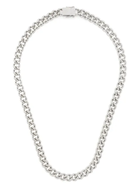 Tom Wood collar de cadena Lou en plata de ley