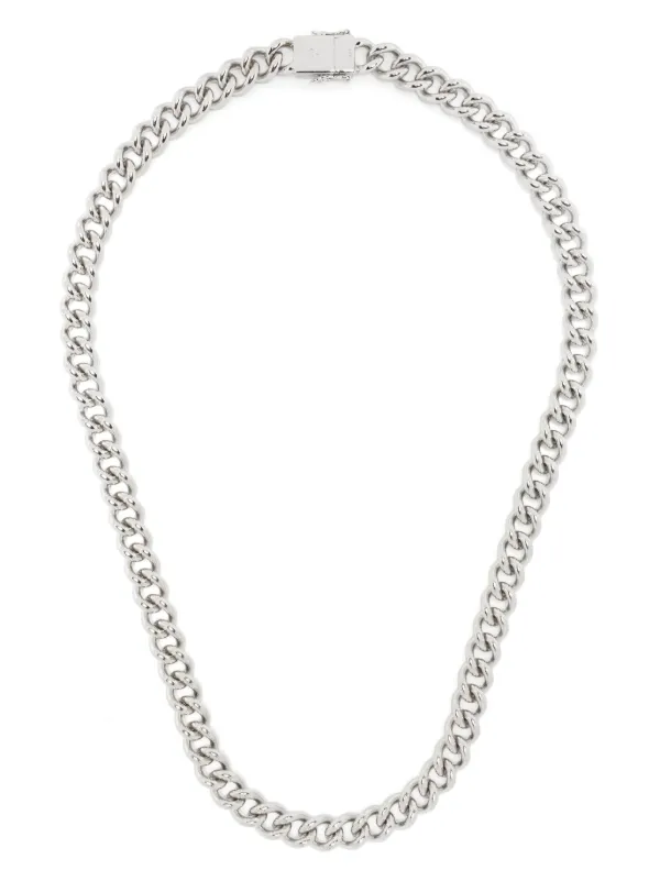 Tom Wood Lou Sterling Silver Chain Necklace | Silver | FARFETCH AE Tom Wood Lou Sterling Silver Chain Necklace | Silver | FARFETCH AE