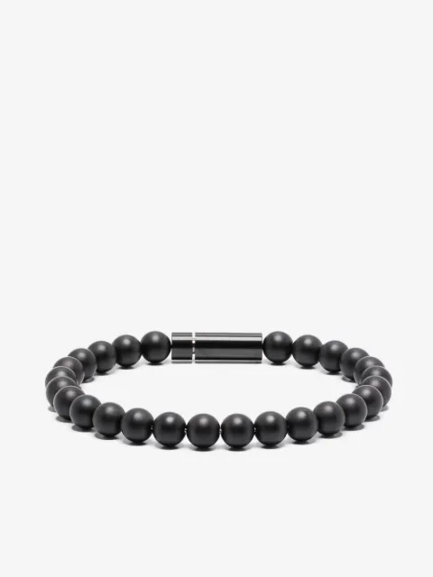 Le Gramme ceramic-beads bracelet