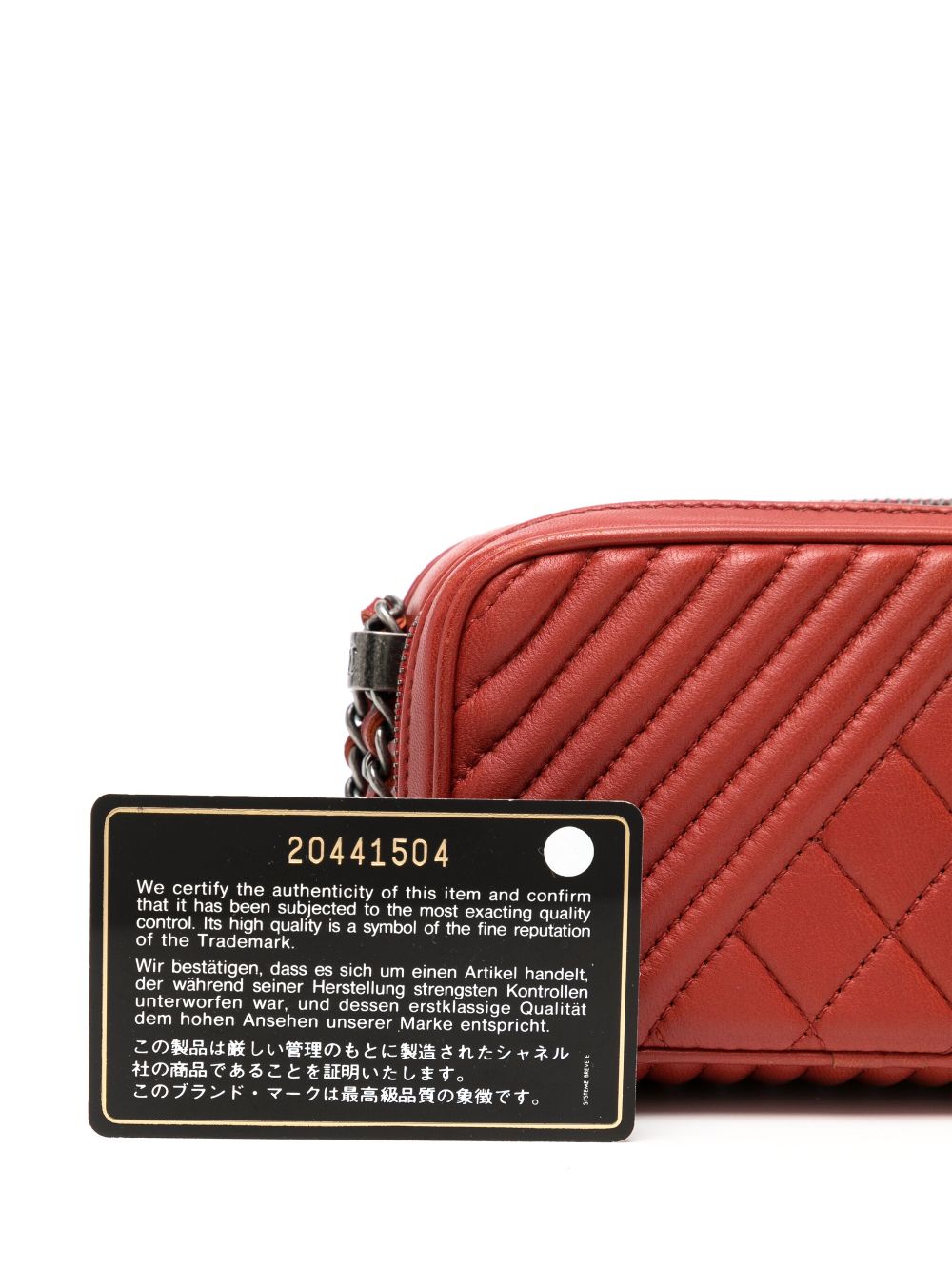 CHANEL mini Coco Boy camera bag Women