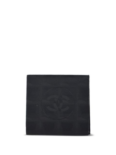 HOT SALE CHANEL 2000 Choco Bar-print wallet Women