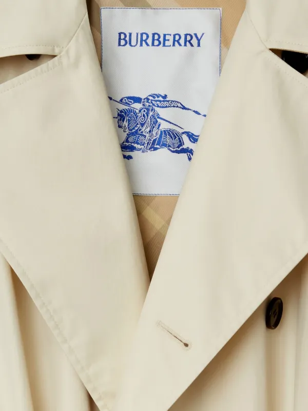 Burberry white trench coat online