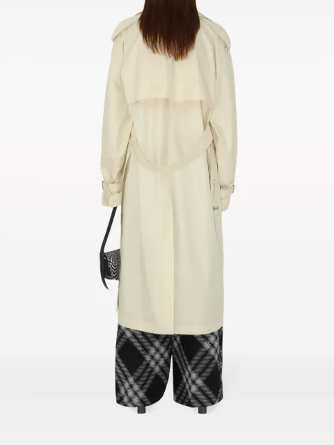 Burberry double-breasted cotton trench coat 8080863 - 3