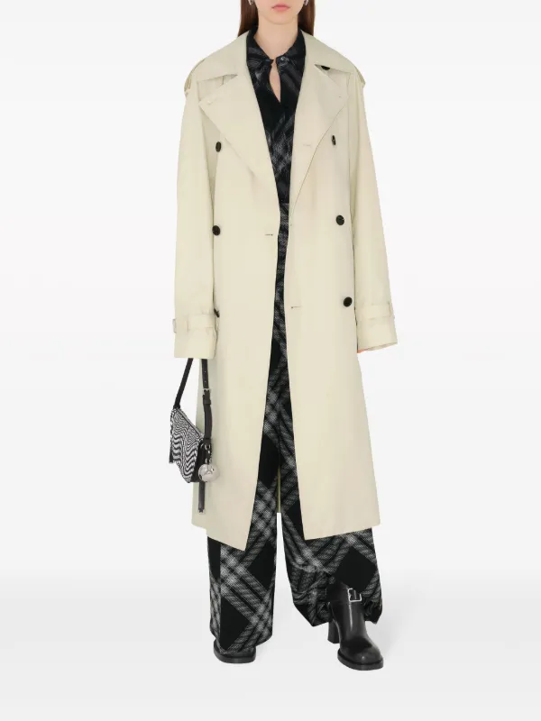 White burberry trench clearance