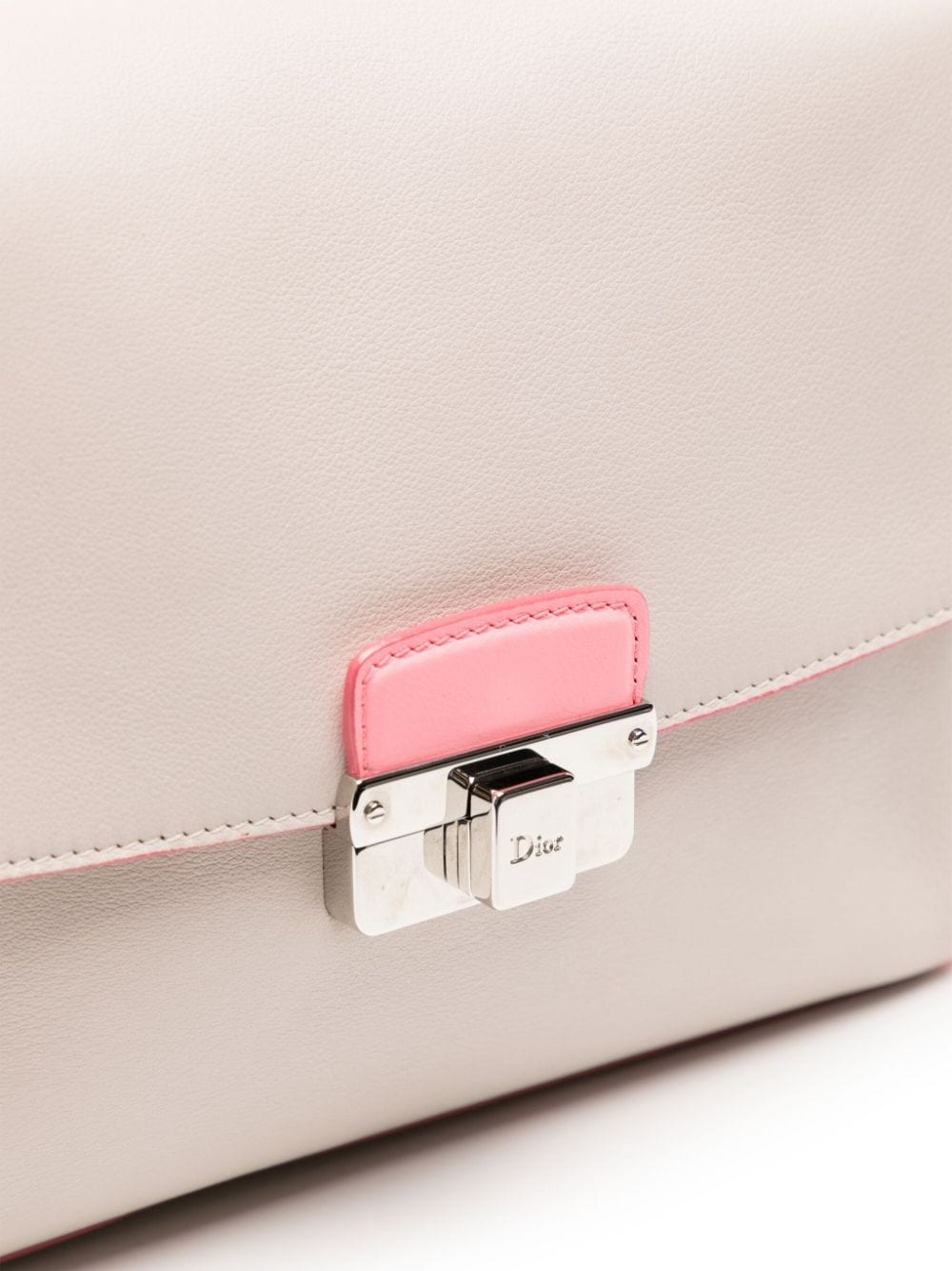Pre-owned Dior 2013  Ling Shoulder Bag In Pink