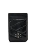Tory Burch Kira logo-plaque card holder - Black