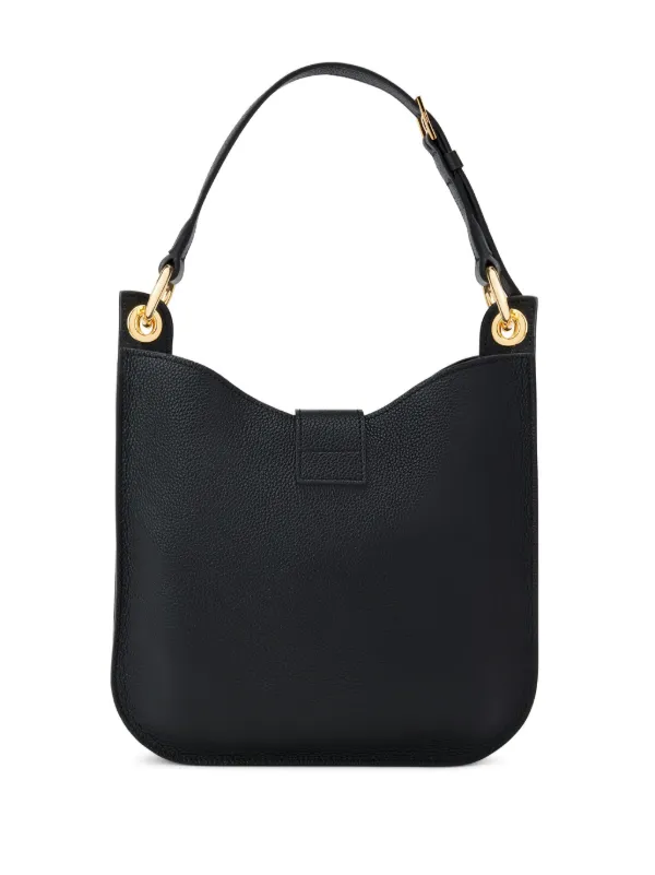 TOM FORD Small Tara Leather Tote Bag | Black | FARFETCH
