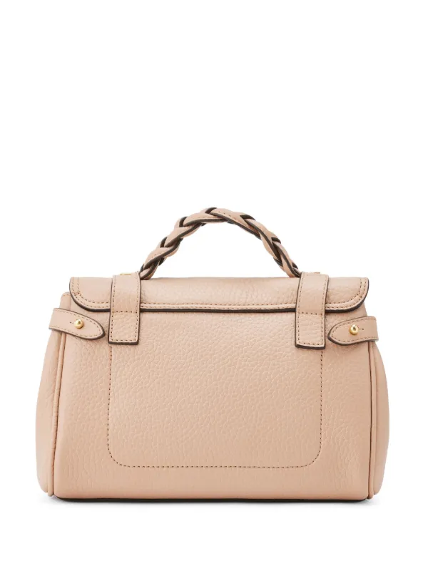 Mulberry Alexa Leather Tote Bag Neutrals FARFETCH AE