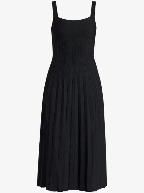 STAUD Ellison knitted midi dress