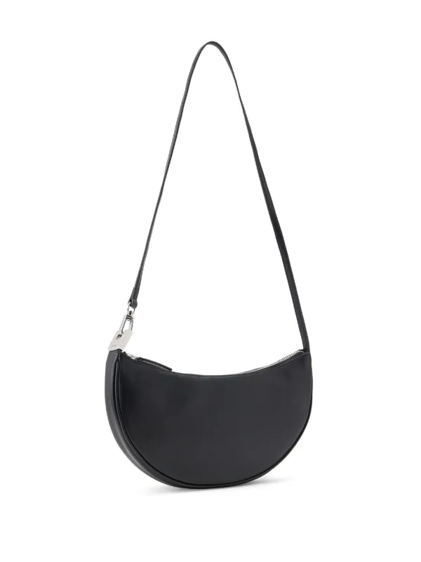 STAUD Walker Leather Cross Body Bag | Black | FARFETCH