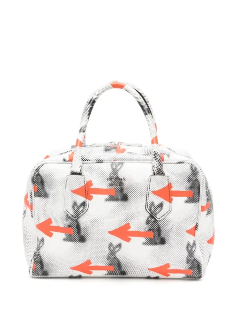 Prada Pre-Owned Rabbit-print two-way bag