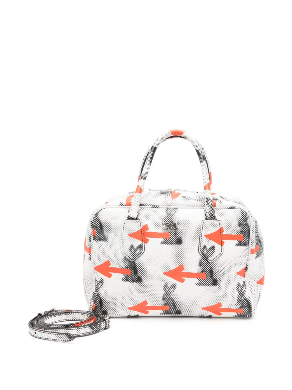 Prada Rabbit Liberty A-line dress - Multicolour | P35V31QBVF046K