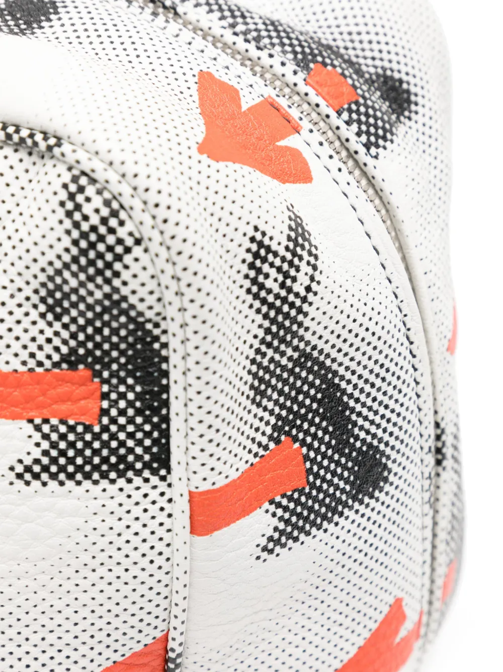 Pre-owned Prada Rabbit-print Two-way Bag In Multicolour