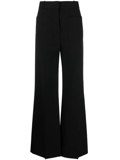 Pantalon de tailleur Alina à coupe évasée - Victoria Beckham - Modalova