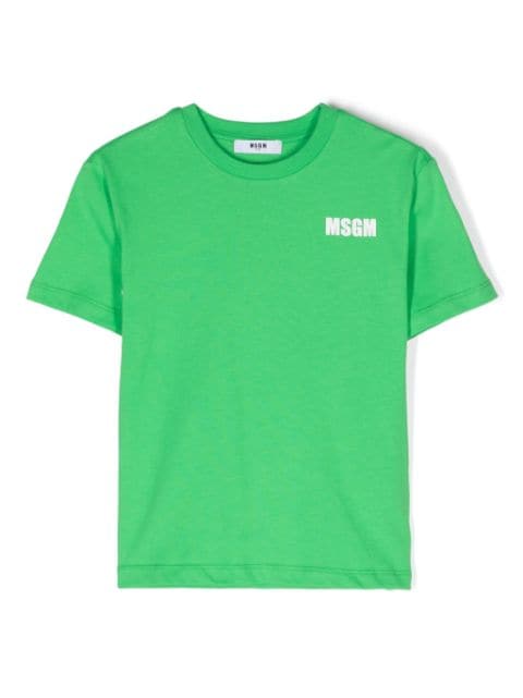 MSGM Kids T-shirt met logoprint