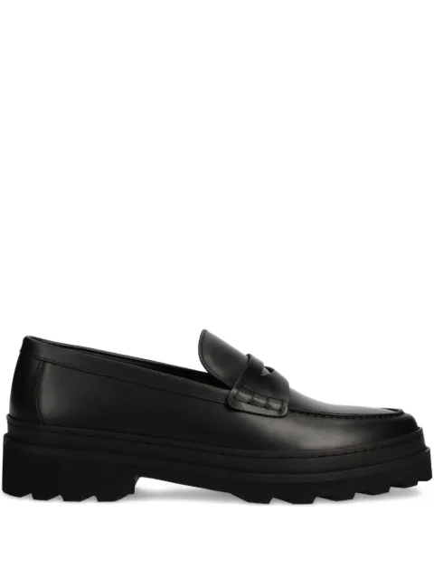 A.P.C. penny-strap leather loafers
