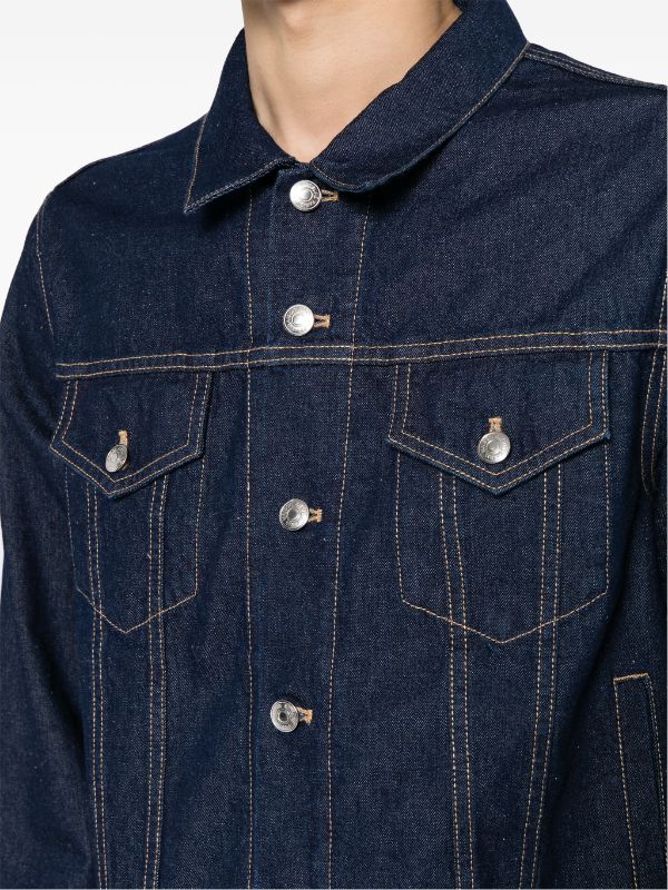 Maison kitsune clearance denim jacket