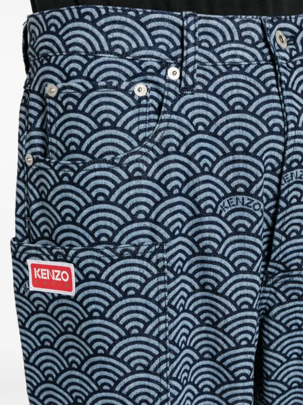 Kenzo Monkey Fit カーゴジーンズ - Farfetch