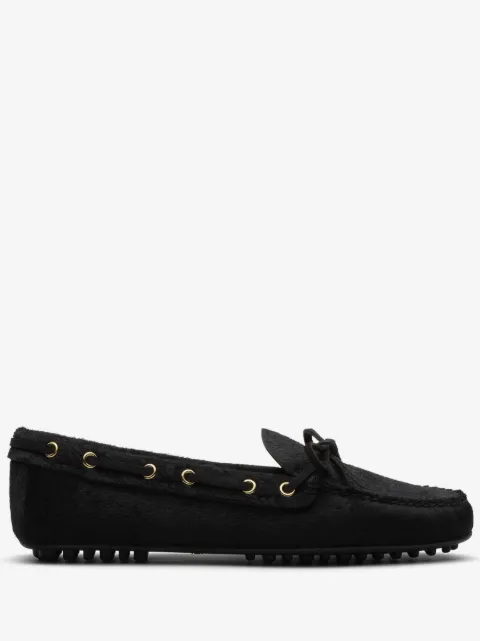 Car Shoe calf hair driving shoes