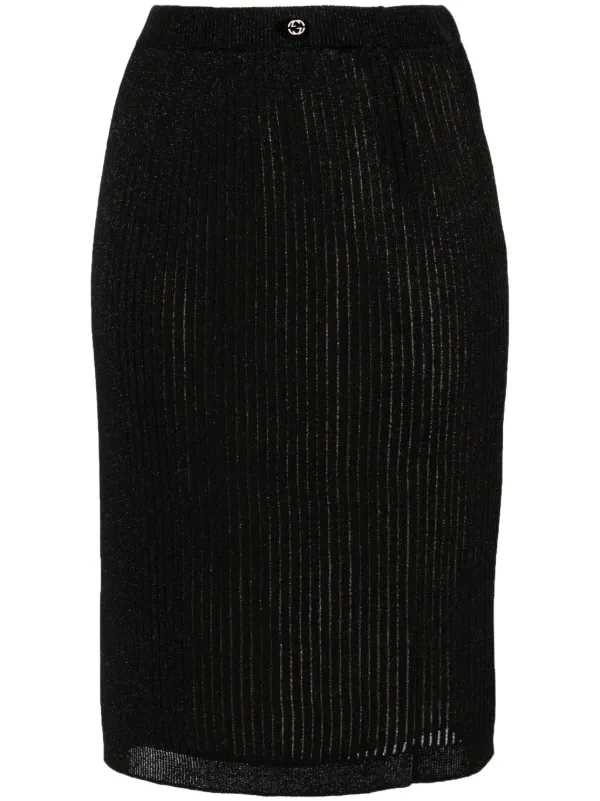 【グッチ】 Skirts - Pencil Skirts スカート Gucci Pencil Skirt with LOS ANGELES Print women - Glamood Outlet