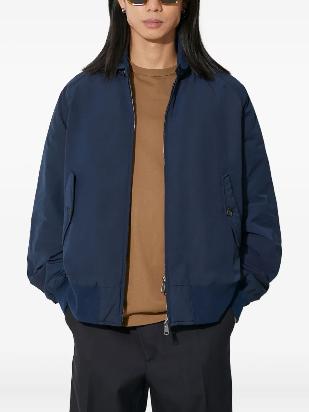 Baracuta Clicker G9 zip-fastening bomber jacket | Blue | Image 1