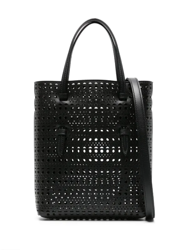 Ysl perforated tote on sale